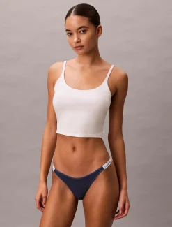 Calvin Klein Tief sitzender String-Tanga - Icon Logo^Damen Unterhosen