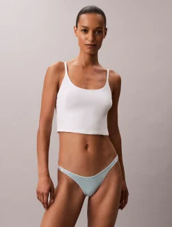 Calvin Klein Tief sitzender String-Tanga - Icon Logo^Damen Unterhosen