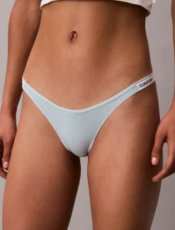Calvin Klein Tief sitzender String-Tanga - Icon Logo^Damen Unterhosen