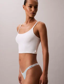 Calvin Klein Tief sitzender String-Tanga - Icon Logo^Damen Unterhosen