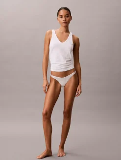 Calvin Klein Tief sitzender String-Tanga - Icon Logo^Damen Unterhosen|Strings