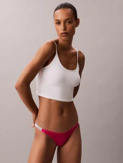 Calvin Klein Tief sitzender String-Tanga - Icon Logo^Damen Unterhosen