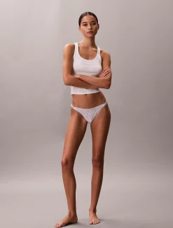 Calvin Klein Tief sitzender String-Tanga - Icon Logo^Damen Strings|Unterhosen