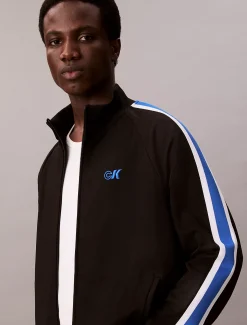 Calvin Klein Trainingsjacke aus Stretch-Twill^Herren Hoodies & Sweatshirts|JackenFrisch Eingetroffen