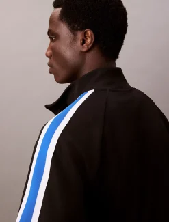 Calvin Klein Trainingsjacke aus Stretch-Twill^Herren Hoodies & Sweatshirts|JackenFrisch Eingetroffen