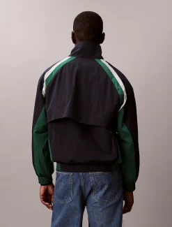 Calvin Klein Trainingsjacke in Blockfarbendesign mit Reißverschluss^Herren JackenFrisch Eingetroffen