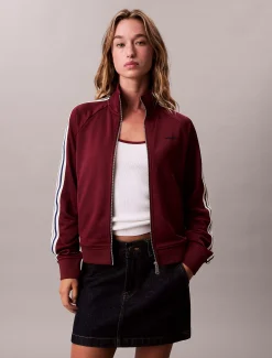 Calvin Klein Trainingsjacke mit Seitenstreifen^Damen JackenFrisch Eingetroffen