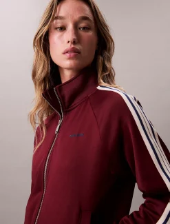 Calvin Klein Trainingsjacke mit Seitenstreifen^Damen JackenFrisch Eingetroffen