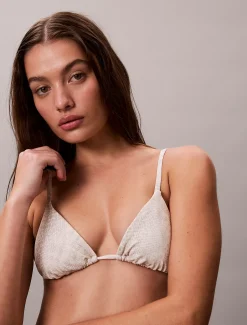 Calvin Klein Triangel Bikini-Top – CK Essentials^Damen BademodeFrisch Eingetroffen