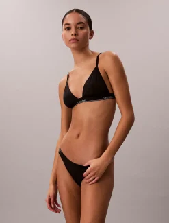 Calvin Klein Triangel Bikini-Top - CK Icon^Damen BademodeFrisch Eingetroffen