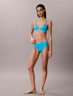 Calvin Klein Triangel Bikini-Top - CK Icon^Damen BademodeFrisch Eingetroffen