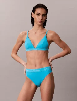 Calvin Klein Triangel Bikini-Top - CK Icon^Damen BademodeFrisch Eingetroffen