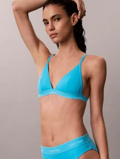 Calvin Klein Triangel Bikini-Top - CK Icon^Damen BademodeFrisch Eingetroffen