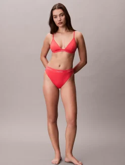 Calvin Klein Triangel Bikini-Top - CK Icon^Damen BademodeFrisch Eingetroffen