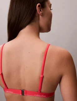 Calvin Klein Triangel Bikini-Top - CK Icon^Damen BademodeFrisch Eingetroffen