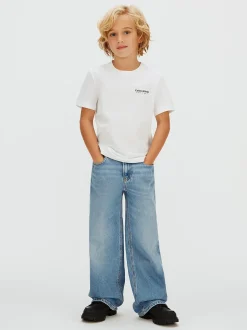 Calvin Klein T-Shirt aus Baumwoll-Jersey^Kinder Kleidung