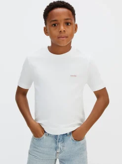 Calvin Klein T-Shirt aus Baumwoll-Jersey^Kinder T-shirts|Kleidung