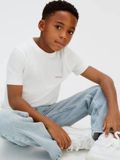 Calvin Klein T-Shirt aus Baumwoll-Jersey^Kinder T-shirts|Kleidung