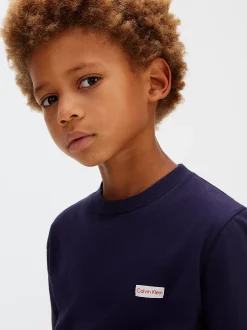 Calvin Klein T-Shirt aus Baumwoll-Jersey^Kinder T-shirts|Kleidung