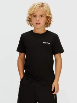 Calvin Klein T-Shirt aus Baumwoll-Jersey^Kinder Kleidung