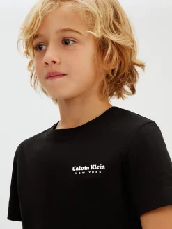 Calvin Klein T-Shirt aus Baumwoll-Jersey^Kinder Kleidung