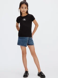 Calvin Klein T-Shirt aus Baumwoll-Jersey^Kinder T-shirts & Tops|Kleidung