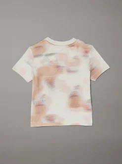 Calvin Klein T-Shirt für Babys mit Camouflage-Print^Kinder Babykleidung