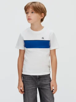 Calvin Klein T-Shirt im Blockfarben-Design^Kinder Kleidung