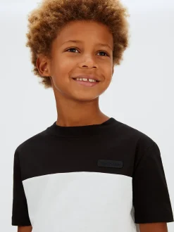 Calvin Klein T-Shirt im Blockfarben-Design^Kinder T-shirts|Kleidung