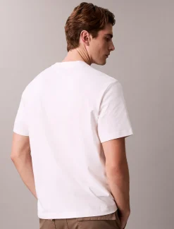 Calvin Klein T-Shirt mit Block-Logo-Grafik^Herren T-shirts