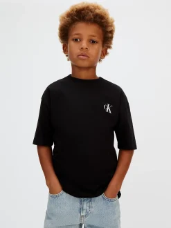 Calvin Klein T-Shirt mit Grafik hinten^Kinder T-shirts|Kleidung