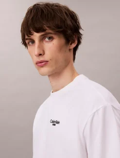 Calvin Klein T-Shirt mit Logo auf der Rückseite^Herren T-shirts