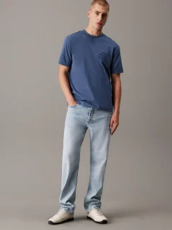 Calvin Klein T-Shirt mit Logo-Applikation^Herren T-shirts