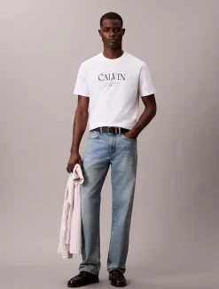 Calvin Klein T-Shirt mit Logo-Grafik^Herren T-shirts