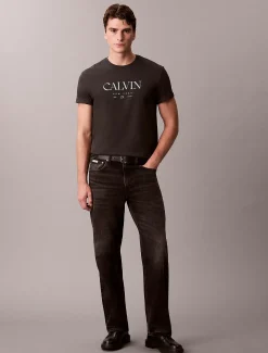 Calvin Klein T-Shirt mit Logo-Grafik^Herren T-shirts