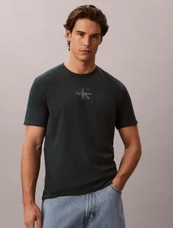 Calvin Klein T-Shirt mit Monogramm-Logo^Herren T-shirts
