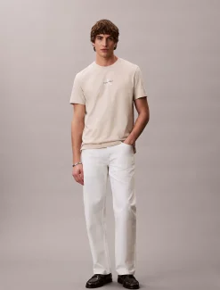 Calvin Klein T-Shirt mit Monogramm-Logo^Herren T-shirts