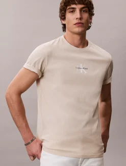 Calvin Klein T-Shirt mit Monogramm-Logo^Herren T-shirts