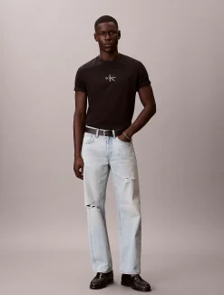 Calvin Klein T-Shirt mit Monogramm-Logo^Herren T-shirts
