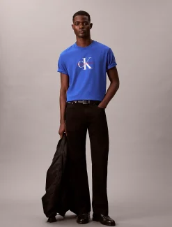 Calvin Klein T-Shirt mit Monologo^Herren T-shirts