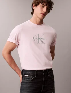 Calvin Klein T-Shirt mit Monologo^Herren T-shirts