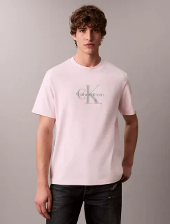 Calvin Klein T-Shirt mit Monologo^Herren T-shirts