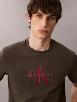 Calvin Klein T-Shirt mit Monologo^Herren T-shirts