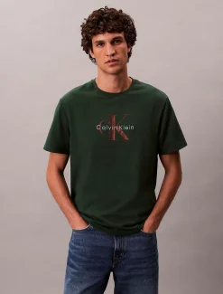 Calvin Klein T-Shirt mit Monologo^Herren T-shirts