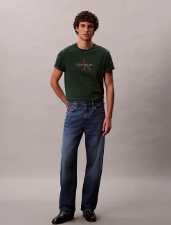 Calvin Klein T-Shirt mit Monologo^Herren T-shirts