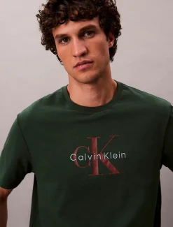 Calvin Klein T-Shirt mit Monologo^Herren T-shirts