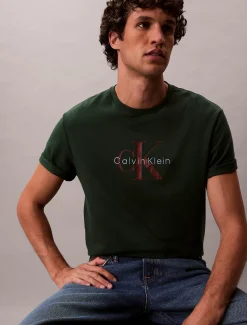 Calvin Klein T-Shirt mit Monologo^Herren T-shirts
