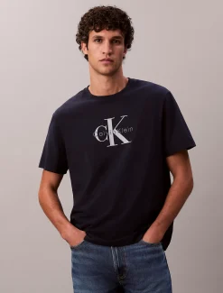 Calvin Klein T-Shirt mit Monologo^Herren T-shirts