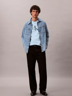 Calvin Klein T-Shirt mit Monologo^Herren T-shirts