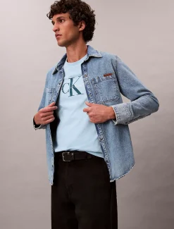 Calvin Klein T-Shirt mit Monologo^Herren T-shirts